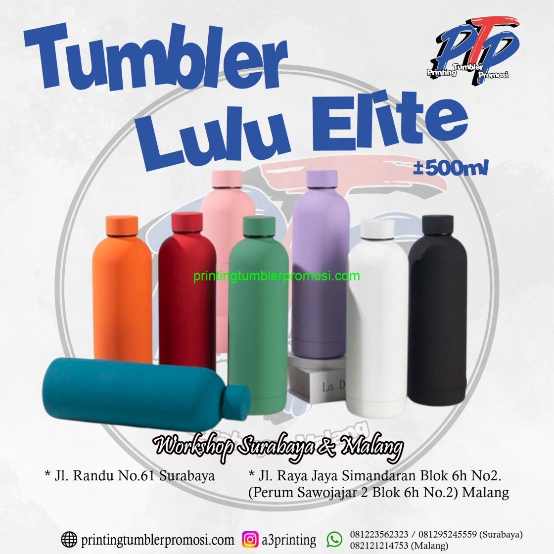 tumbler custom lulu elite