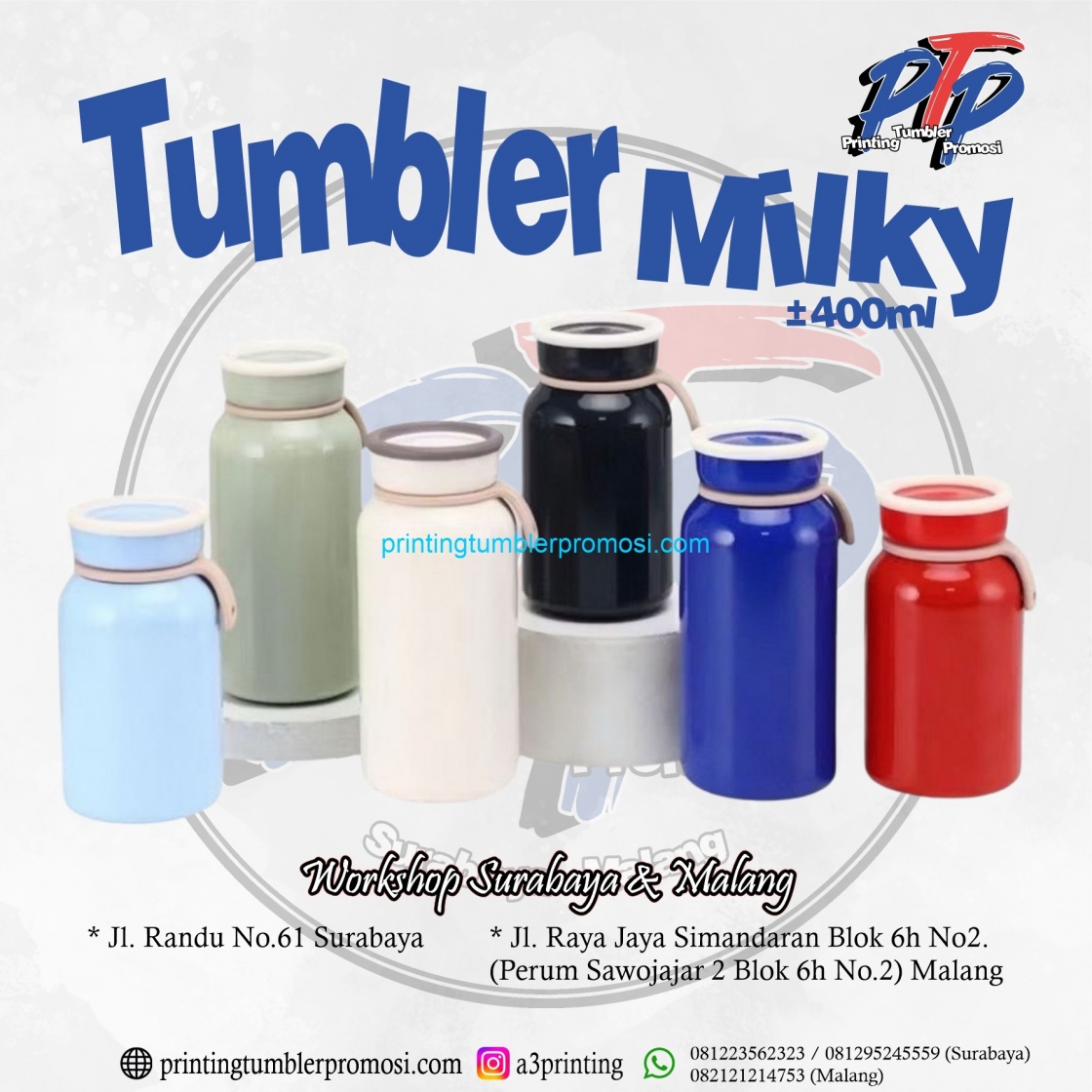 tumbler custom milky