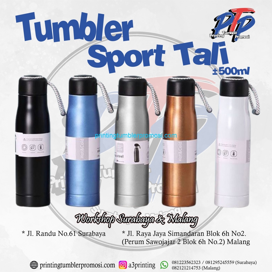 tumbler custom sport  tali